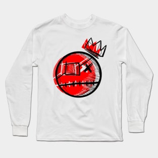 Line Art Two Tone Long Sleeve T-Shirt